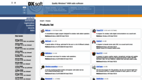 What Dxsoft.com website looked like in 2021 (2 years ago)