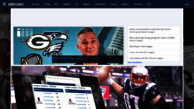 What Daddyleagues.com website looked like in 2021 (2 years ago)