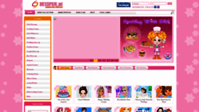 What Dressupgirl.net website looked like in 2021 (2 years ago)