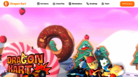 What Dragonkart.com website looked like in 2021 (2 years ago)