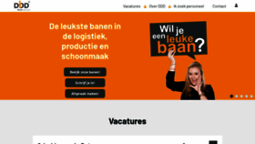 What Dddpersoneel.nl website looked like in 2021 (2 years ago)