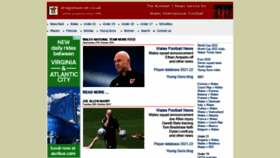 What Dragonsoccer.co.uk website looked like in 2021 (2 years ago)