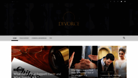 What Divorceandfinance.org website looked like in 2021 (2 years ago)