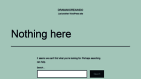 What Dramakoreaindo.info website looked like in 2021 (2 years ago)