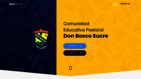What Donboscosucre.edu.bo website looked like in 2021 (2 years ago)