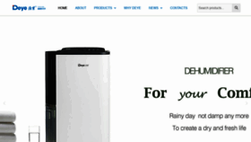What Deye.com website looked like in 2021 (2 years ago)