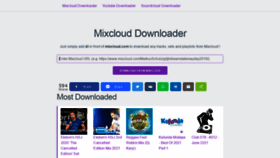 What Dlmixcloud.com website looked like in 2021 (2 years ago)