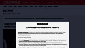 What Digitoday.fi website looked like in 2021 (3 years ago)
