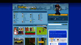 What Dailygames.com website looked like in 2021 (2 years ago)