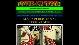 What Dover-kent.com website looked like in 2021 (4 years ago)