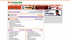 What Desilouisville.com website looked like in 2021 (2 years ago)