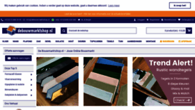What Debouwmarktshop.nl website looked like in 2021 (3 years ago)