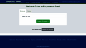 What Diretoriobrasil.net website looked like in 2021 (3 years ago)