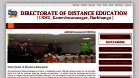 What Ddelnmu.ac.in website looked like in 2021 (3 years ago)