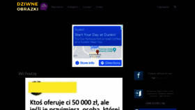 What Dziwneobrazki.pl website looked like in 2021 (3 years ago)