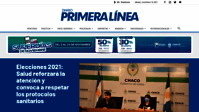 What Diarioprimeralinea.com.ar website looked like in 2021 (2 years ago)