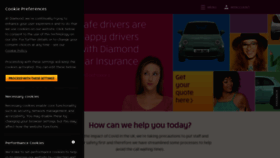 What Diamond.co.uk website looked like in 2021 (2 years ago)
