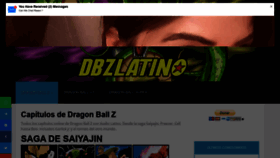 What Dbzlatino.com website looked like in 2021 (2 years ago)