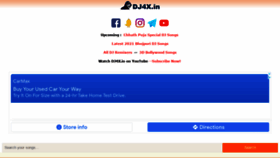 What Dj4x.co website looked like in 2021 (2 years ago)