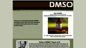 What Dmso.org website looked like in 2021 (2 years ago)