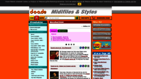 What D-o-o.de website looked like in 2021 (2 years ago)