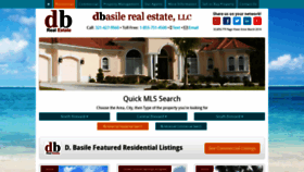 What Dbasile.com website looked like in 2021 (2 years ago)