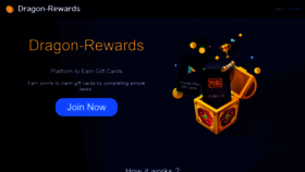 What Dragon-rewards.com website looked like in 2021 (2 years ago)