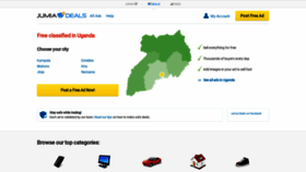 What Deals.jumia.ug website looked like in 2021 (2 years ago)