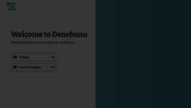 What Denebunu.com website looked like in 2021 (2 years ago)