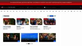 What Dramafansubs.com website looked like in 2021 (2 years ago)