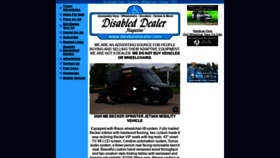 What Disableddealer.com website looked like in 2021 (2 years ago)