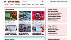 What Devletsitesi.com website looked like in 2021 (2 years ago)