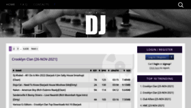 What Dj-compilations.com website looked like in 2021 (2 years ago)