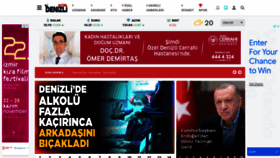 What Denizliaktuel.com website looked like in 2021 (2 years ago)