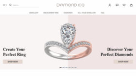 What Diamondicq.com website looked like in 2021 (2 years ago)
