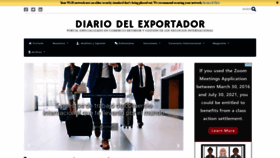 What Diariodelexportador.com website looked like in 2021 (2 years ago)
