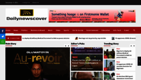 What Dailynewscover.com website looked like in 2021 (2 years ago)