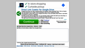What Directlink.booogle.net website looked like in 2021 (2 years ago)
