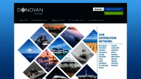 What Donovanmarine.com website looked like in 2021 (2 years ago)