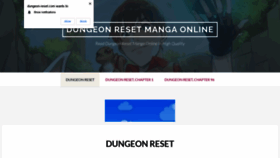 What Dungeon-reset.com website looked like in 2021 (2 years ago)