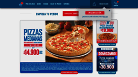 What Dominos.com.co website looked like in 2021 (2 years ago)