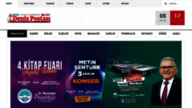 What Denizpostasi.com website looked like in 2021 (2 years ago)