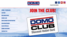 What Domoclub.com website looked like in 2021 (2 years ago)
