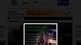 What Diarioelectronicohoy.com website looked like in 2021 (2 years ago)