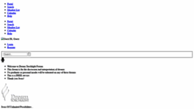 What Dreamstorchlight.org website looked like in 2021 (3 years ago)