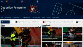 What Deportivofemenino.com website looked like in 2021 (2 years ago)