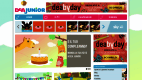 What Deajunior.it website looked like in 2021 (3 years ago)