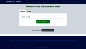 What Diretoriobrasil.net website looked like in 2021 (3 years ago)