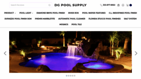 What Dgpoolsupplyandservice.com website looked like in 2021 (2 years ago)