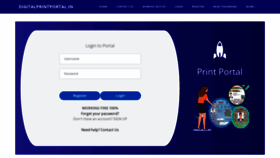 What Digitalprintportal.in website looked like in 2021 (2 years ago)